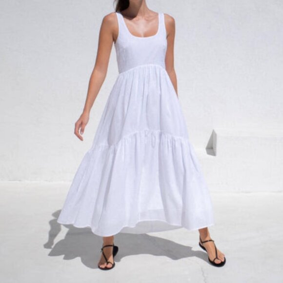 AYR Magic Hour Dress - White, M - Picture 1 of 2